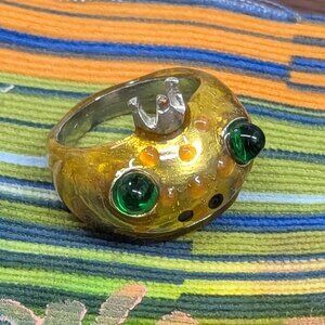 Collina Strada Frog Prince Ring (8)